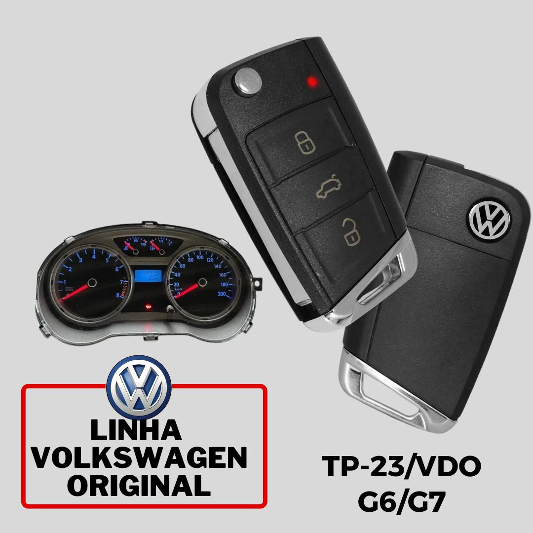 CHAVE ORIGINAL VW G6/G7/G8 VDO/TP23