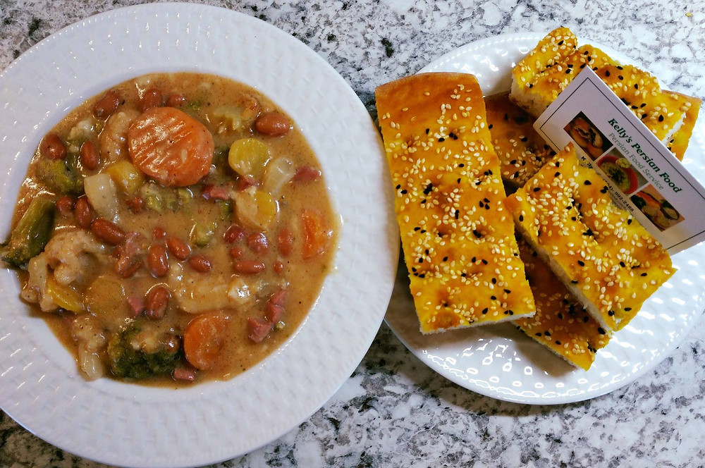 Kelly's Sun Bread with soup