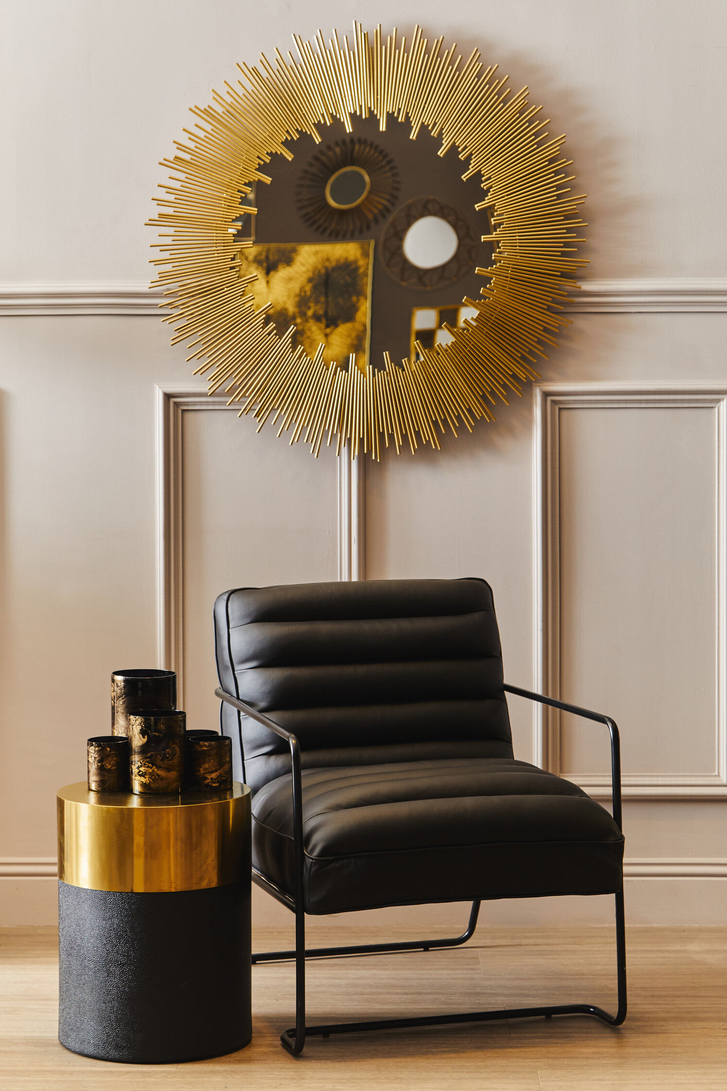 Cardoba Gold Side Table