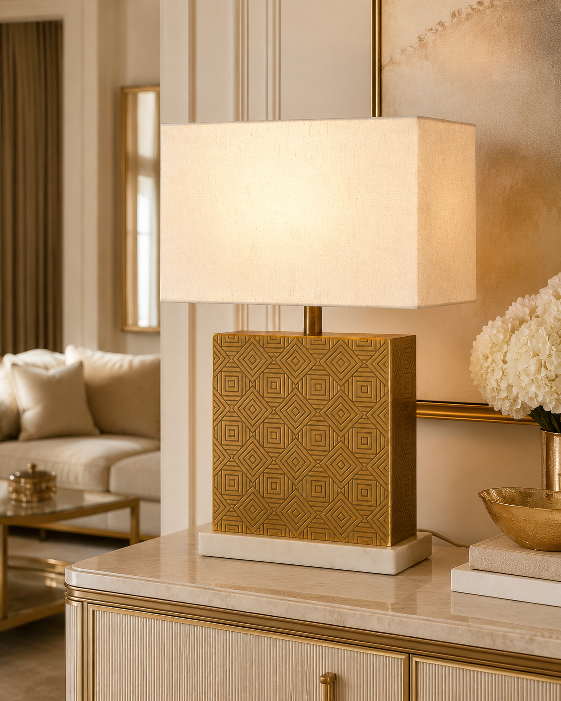 Savoy Geometric Lamp