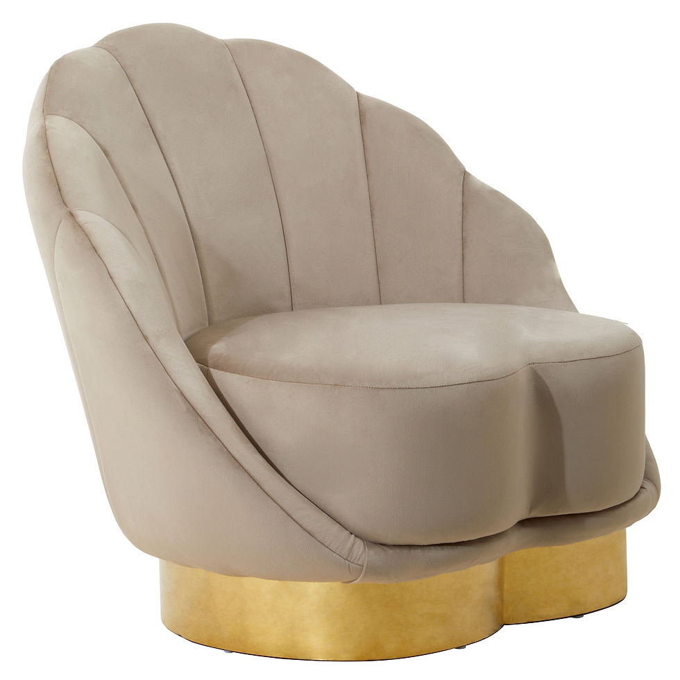 Thumbnail: Biarritz Mink Chair