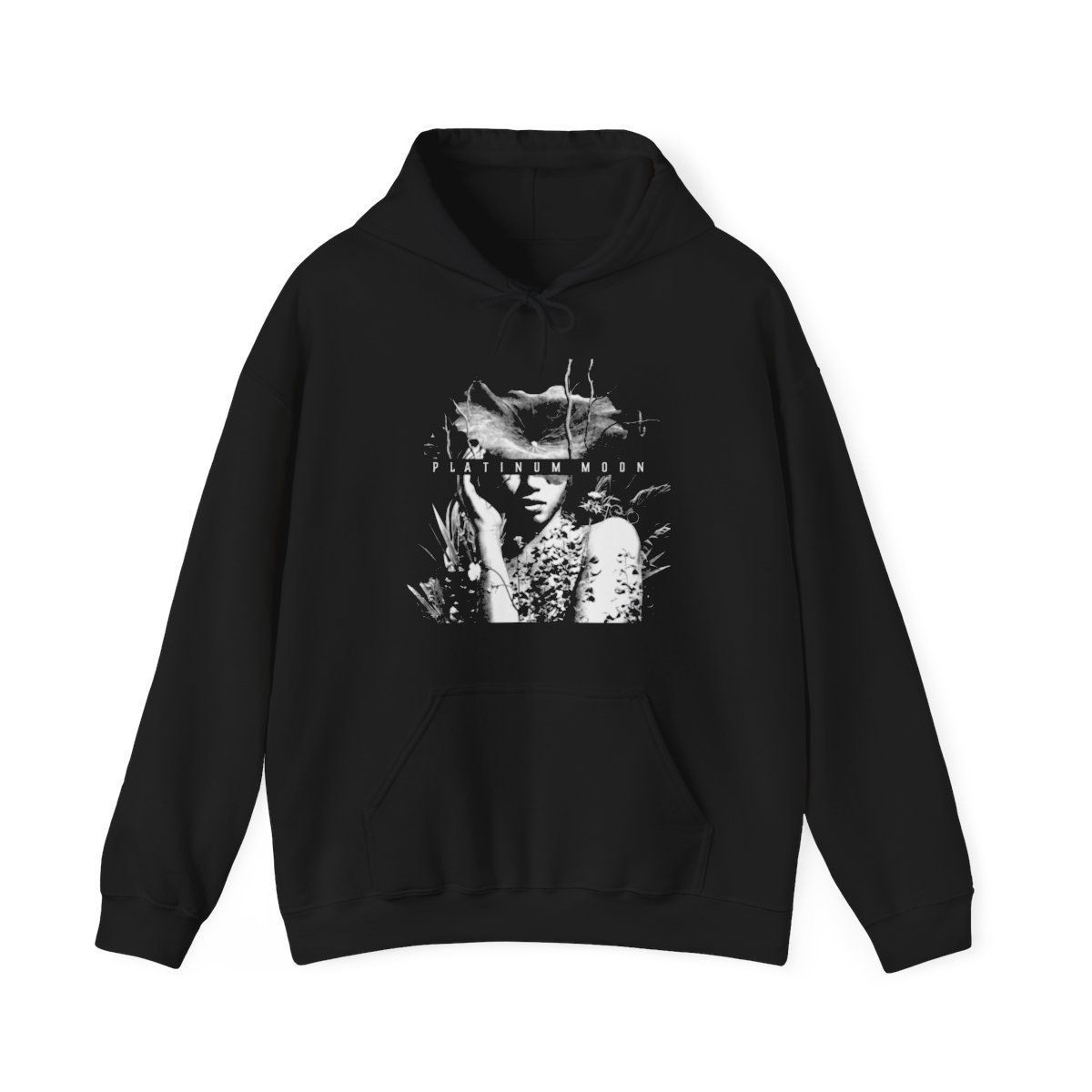 Flower Girl Classic Black and White Hoodie