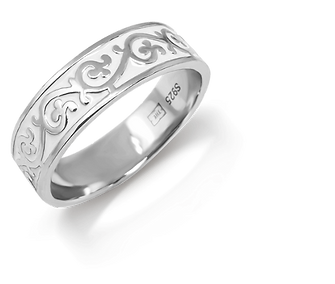 echo of grace enamel ring silver thesauri temporum minimalist heritage jewellery.png