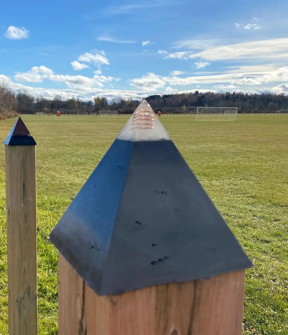 Thumbnail: JUMBO Pyramid ORGONE GENERATOR - Diamond Tipped