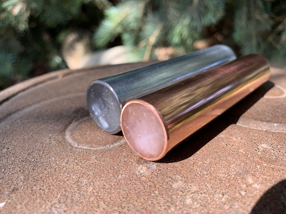 Thumbnail: AMETHYST FILLED PHARAOH RODS