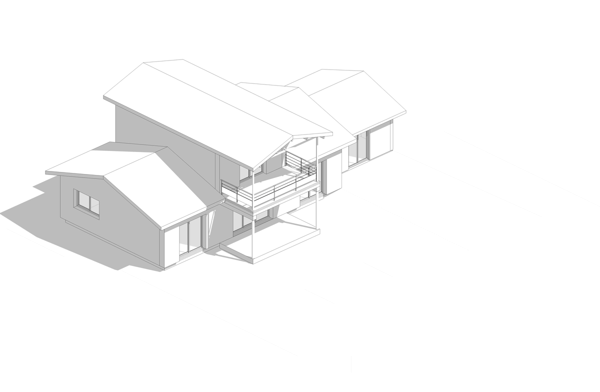 axonométrie du projet