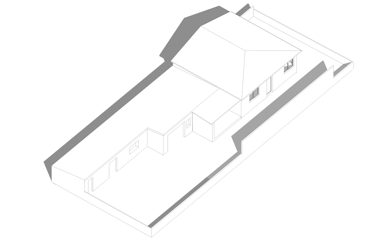 axonométrie vivante du projet