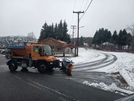 Πρώτο χιόνι για το 2026 στο Σέλι!