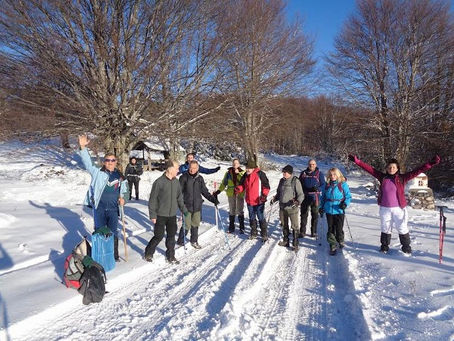 Ορειβάτες Βέροιας. Κοπή βασιλόπιτας στο Αρσούμπασι