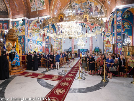 Πλήθος πιστών συρρέει στην Προσφυγομάνα Παναγιά του Πόντου