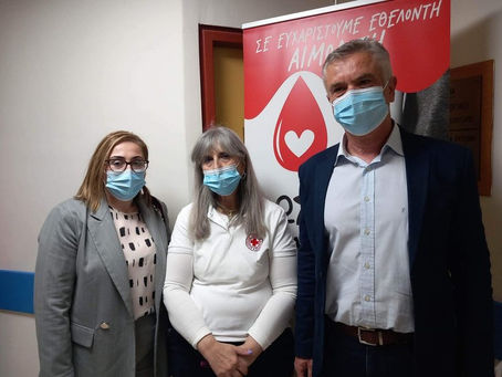 Κοντά στις εθελοντικές δράσεις η Στέλλα Αραμπατζή