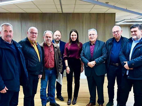 Το προεδρείο της ΓΣΕΕ στην υπουργό Εργασίας