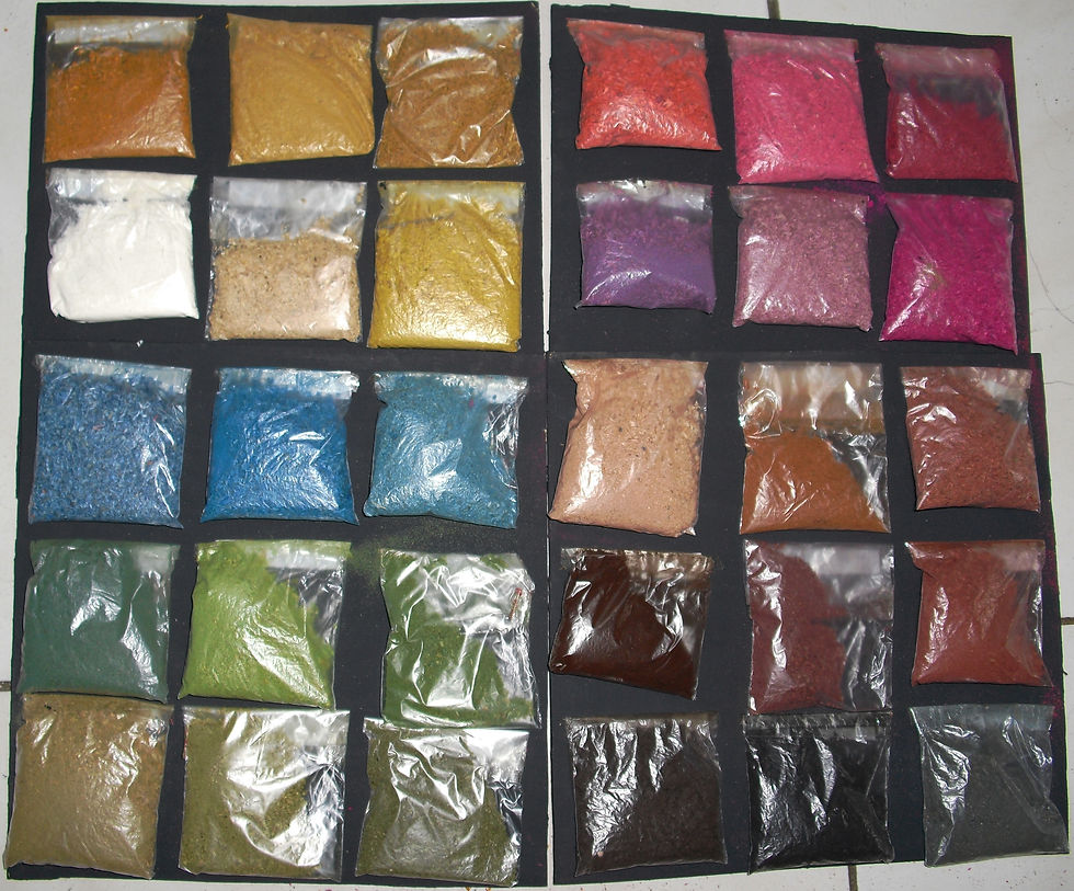 pré-produção - paleta de cores