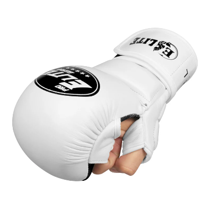 MMA Sparring-Gloves White