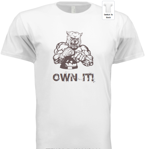 Thumbnail: T-Shirt White Fighter