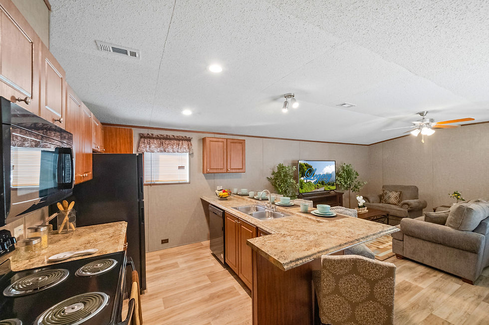 Miniatura: Legacy Housing 16 X 72 3 Bed - 2 Bath 1068 sq ft