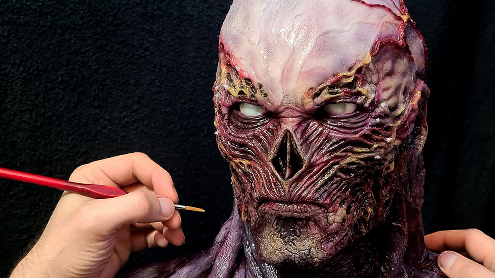 Thumbnail: Vecna lifesize platinum silicone bust - Stranger Things