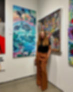 Kaleigh Glover at Red Dot Miami