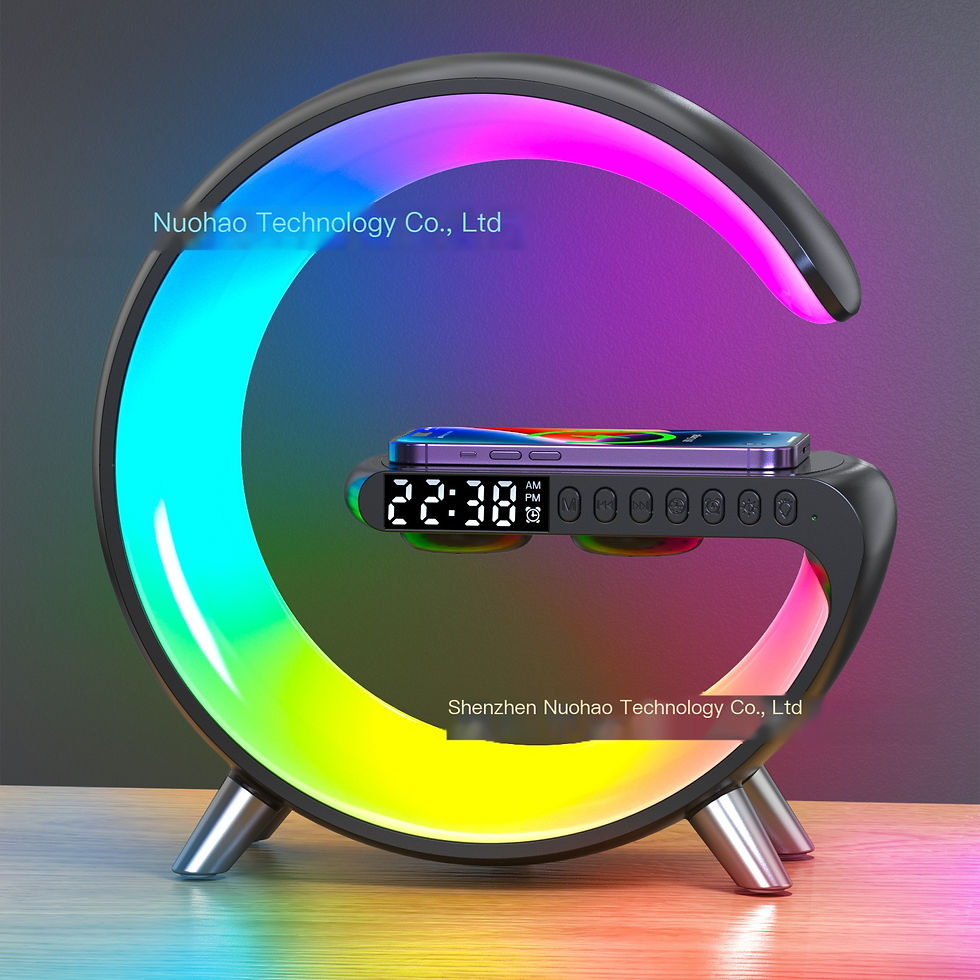 Miniatura: Wireless Bluetooth Speaker with Ambient Light and Clock