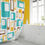 Thumbnail: Mid Century Modern Shower Curtain - Morton