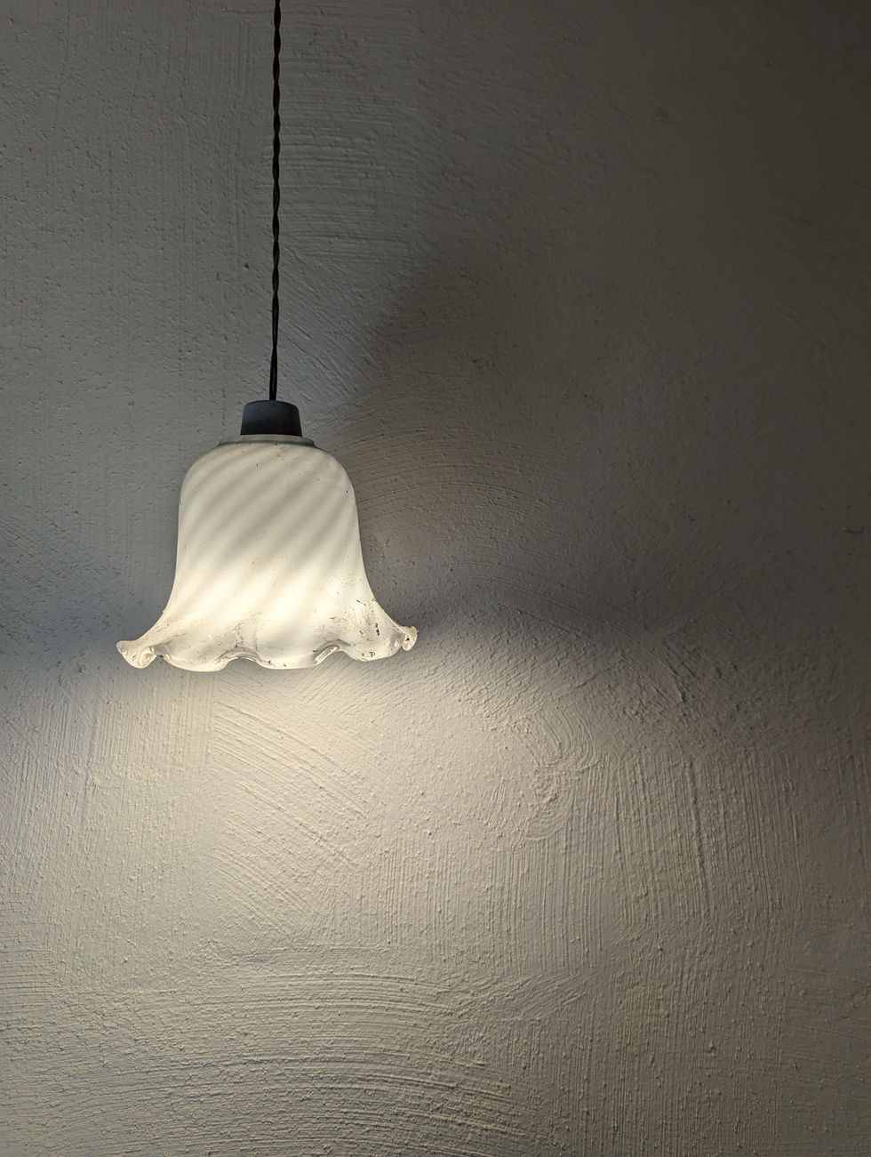 Lime plaster reinforced with natural fibres applied traditionally