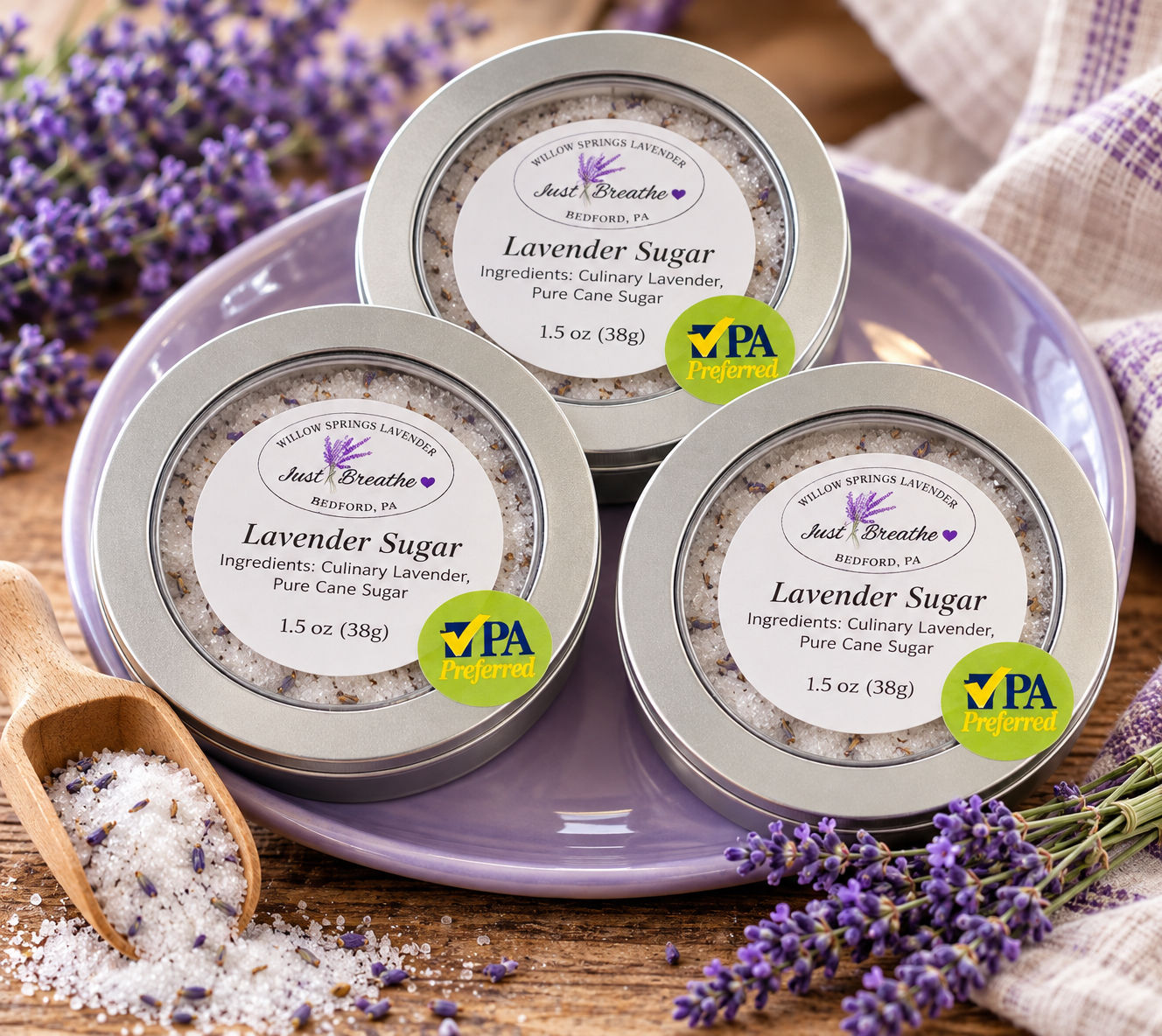 Lavender Sugar