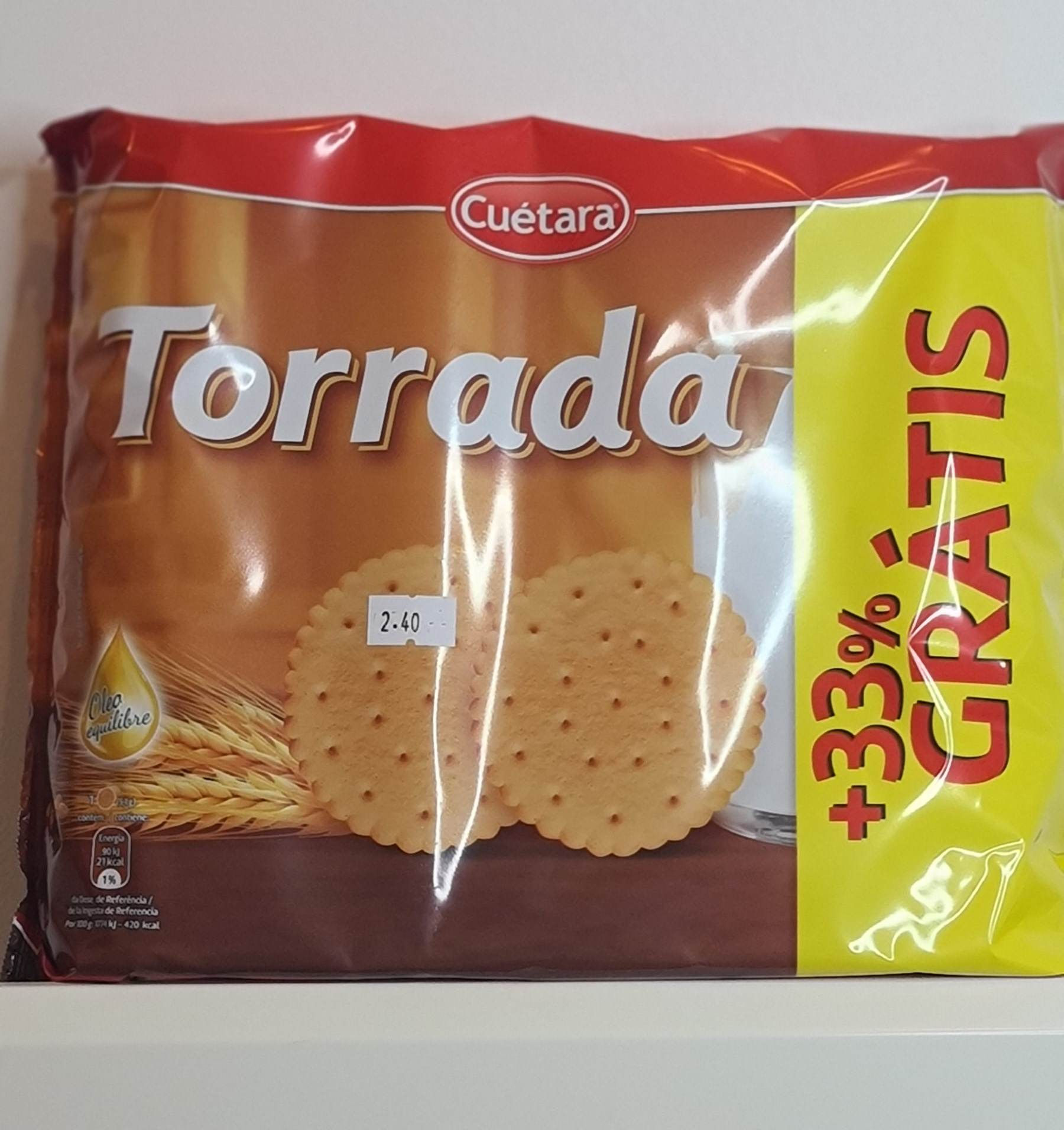 Bolachas Cuétara Torrada 800g