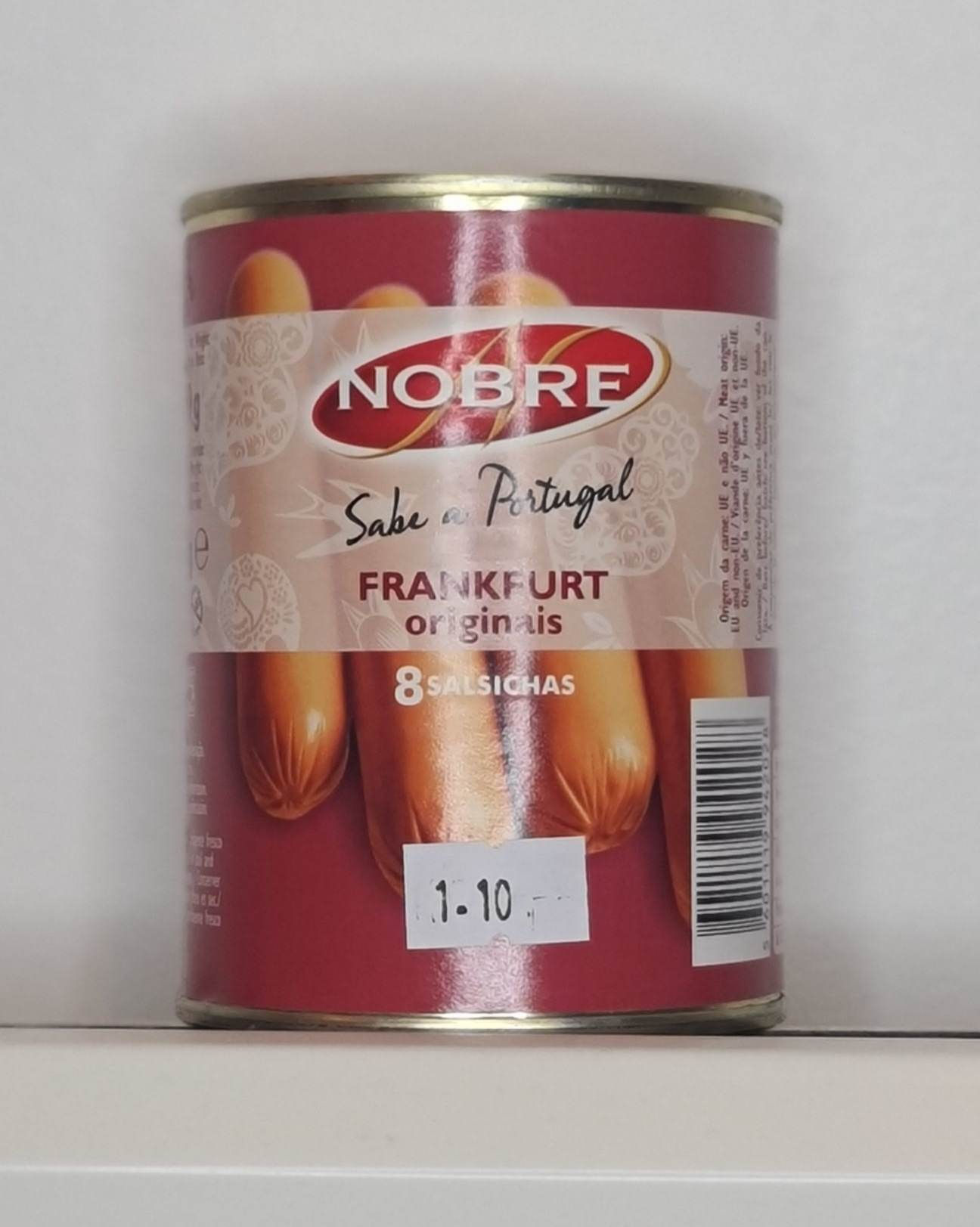 Salsichas Nobre Frankfurt 350g