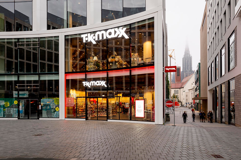 TK Maxx Neuer Mieter Außenansicht Sedelhöfe Ulm Quartier