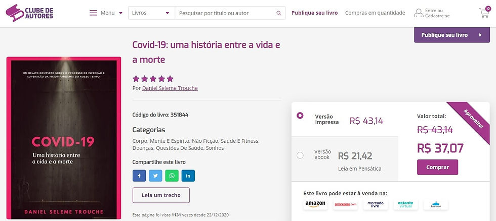 Publicação de livro