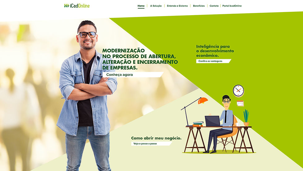 Arquitetura e conteúdo de website