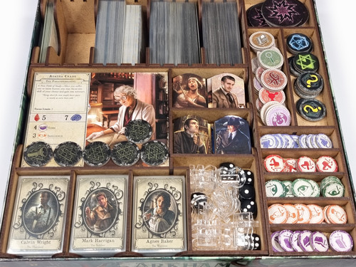 arkham horror the card game insert Feldherr Organizer for Horror: youll face more dark mysteries Arkham Horror 3rd edition insert