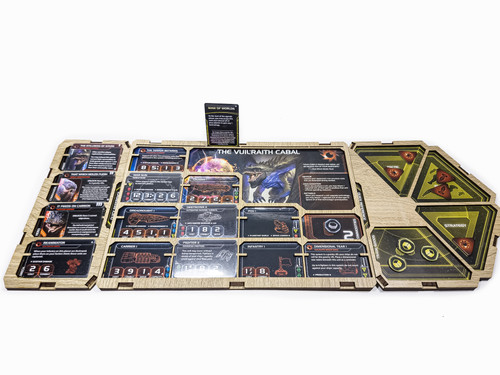 Soportes De Flota | 6 Piezas De 3.661 In | Patas De Acero Y Patas De Goma | Compatible Con Twilight Imperium 4, TI4 Codex, Eclipse: 2nd Dawn Para The Galaxy