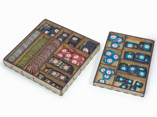 7 Wonders & expansions insert | Wooden organizers | Game Tamer