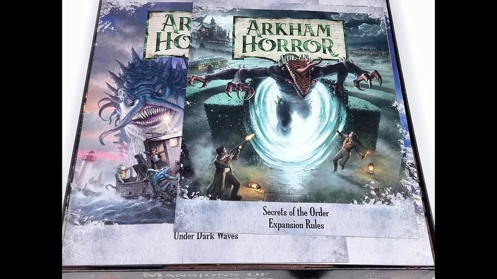 Thumbnail: Arkham Horror 3rd edition insert