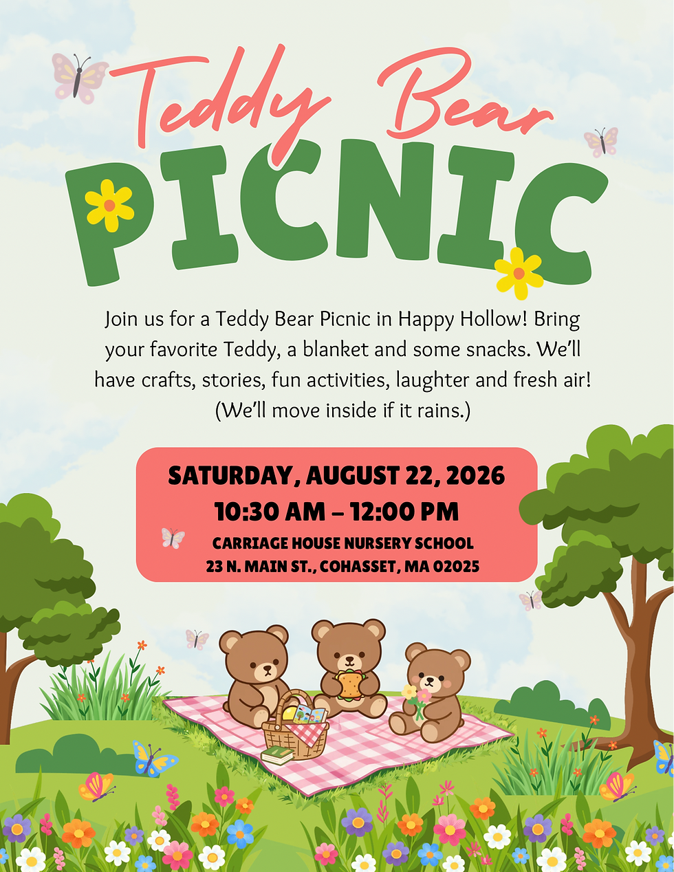 Teddy Bear Picnic!