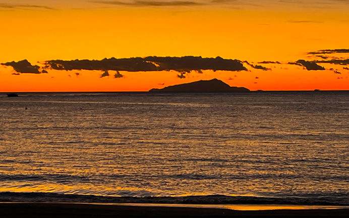 Capri from Castellammare di Stabia