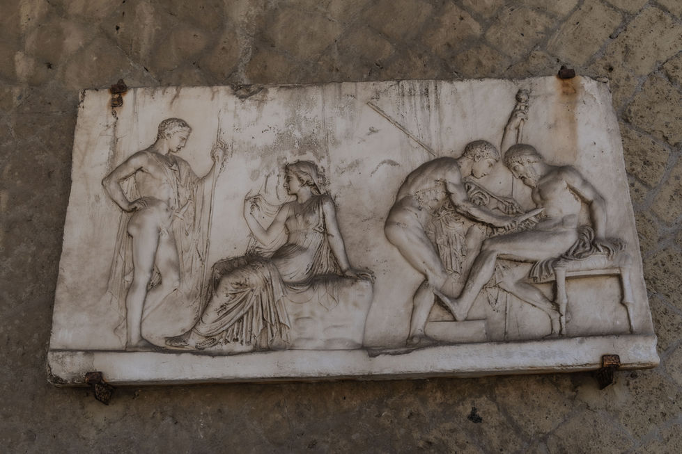 Herculaneum artwork, Italy