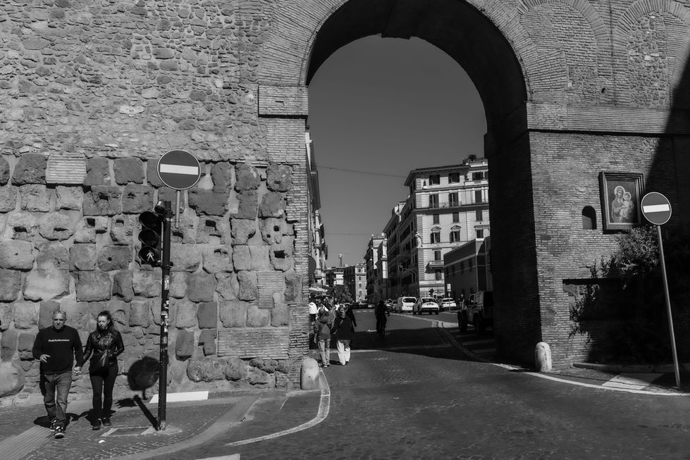 Scenic spots in Rome