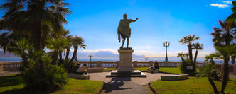 Caesar, Gulf of Naples, Italy, rear