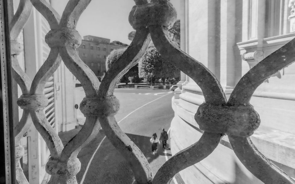 Between Buildings at the Vatican