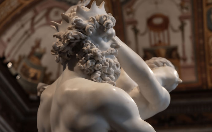 Rome, Borghese, Statue