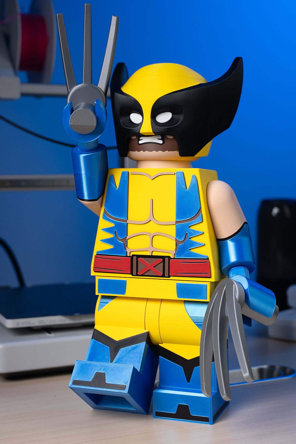 💛 The Mutant Berserker: Wolverine Modular Figure! 🪓