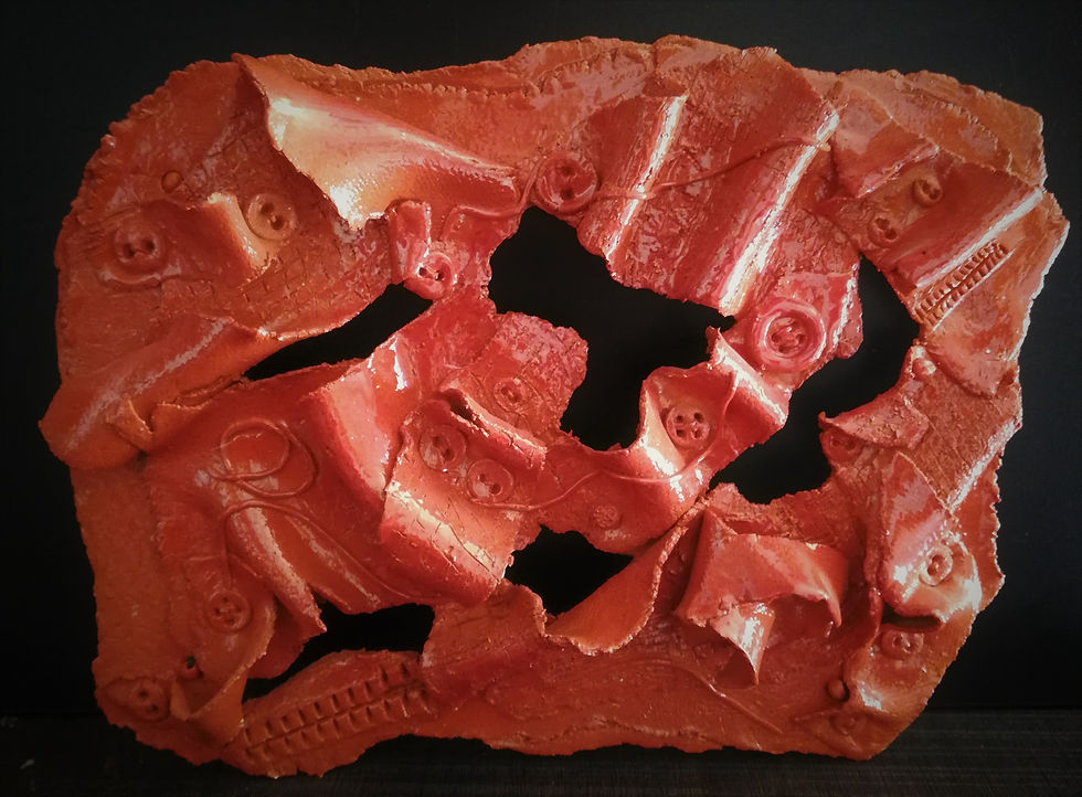 Chiffons rouges