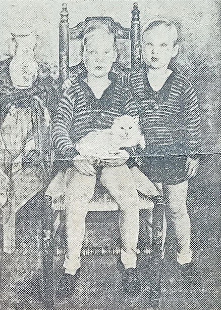 Boys with Cat