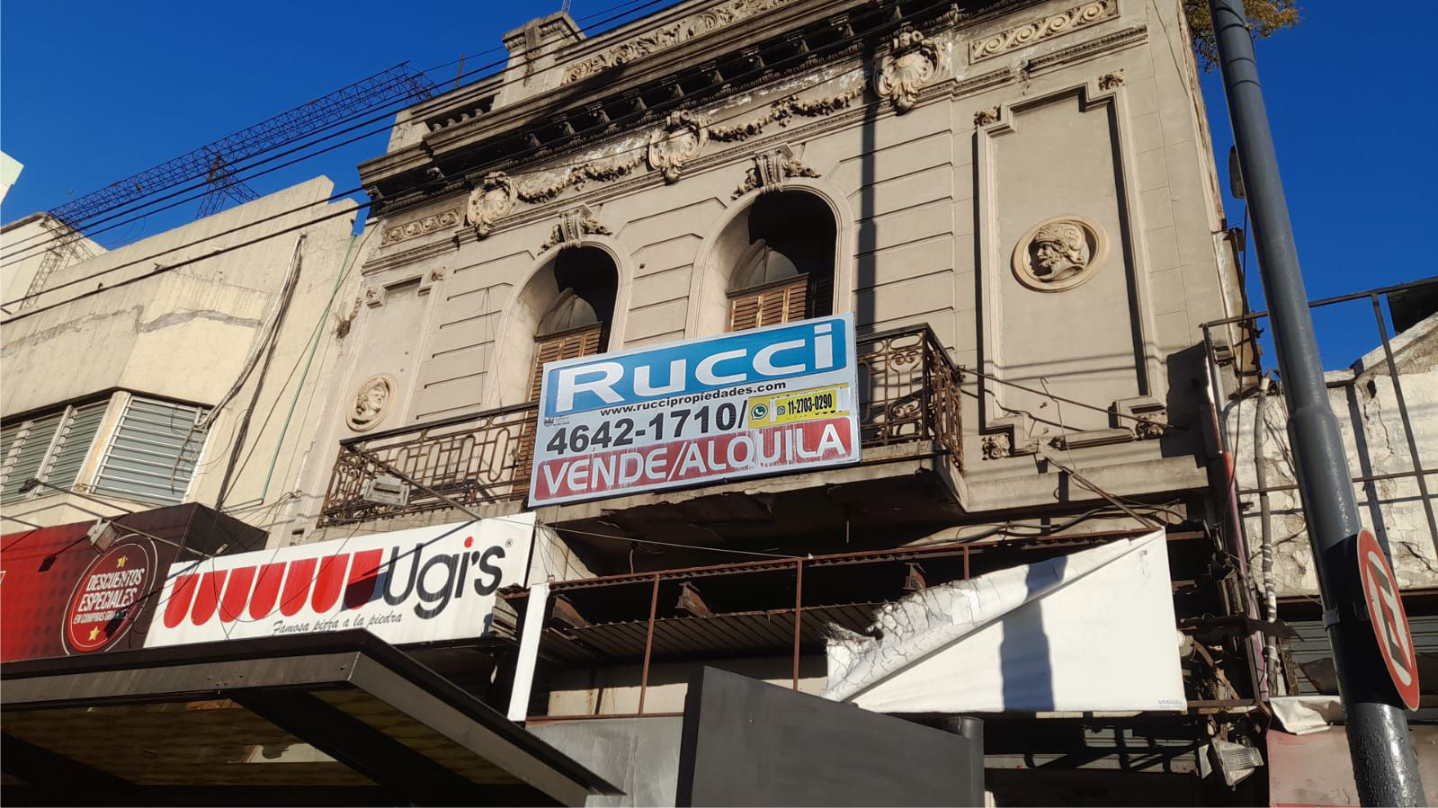 EXCELENTE LOCAL SOBRE AV. RIVADAVIA Nº 11.374, CON DEPOSITO - LINIERS