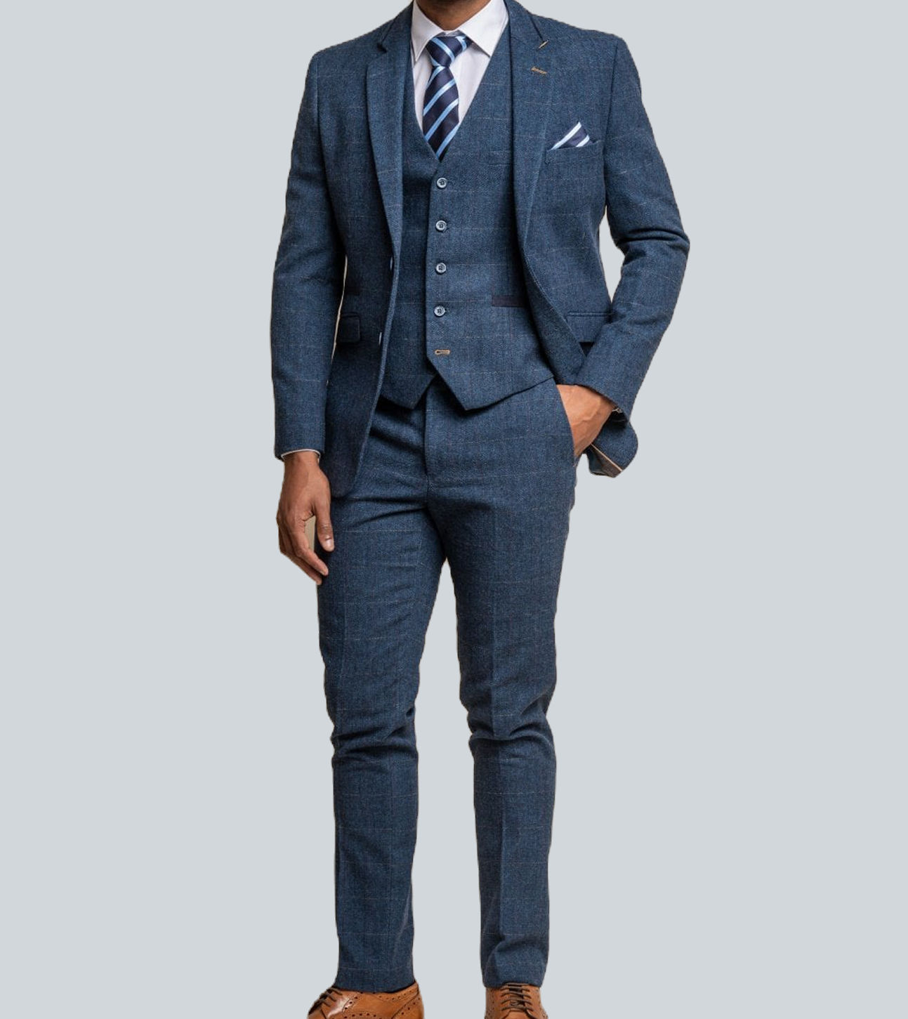 Lavado de traje de tres piezas