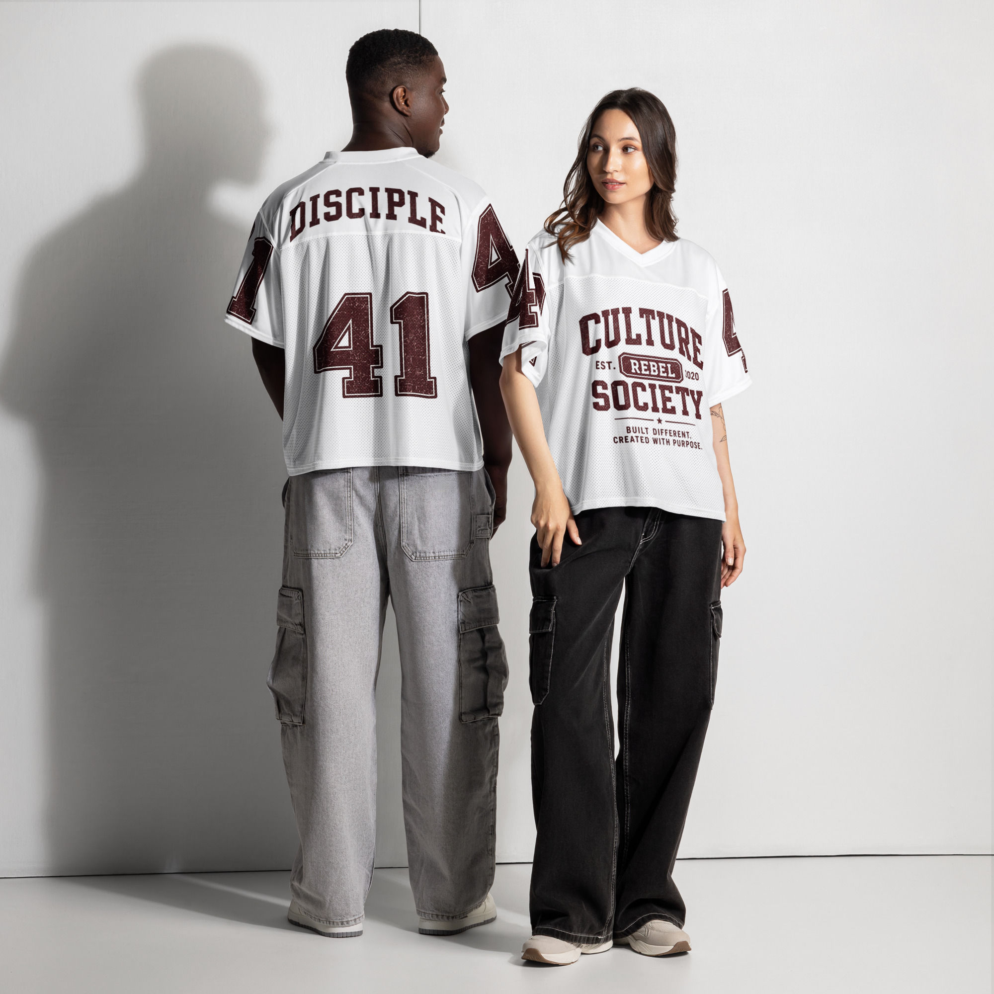 Boxy football jersey