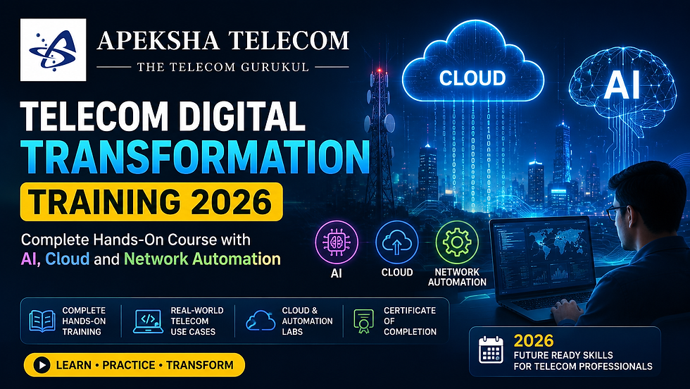Telecom Digital Transformation Training 2026