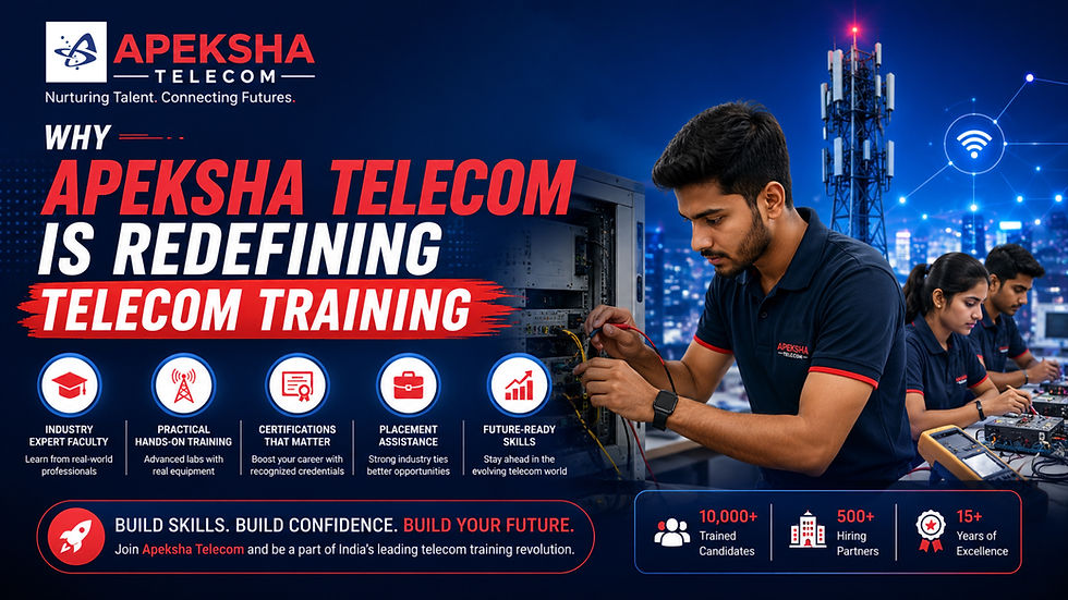 Why Apeksha Telecom is Redefining Telecom Training